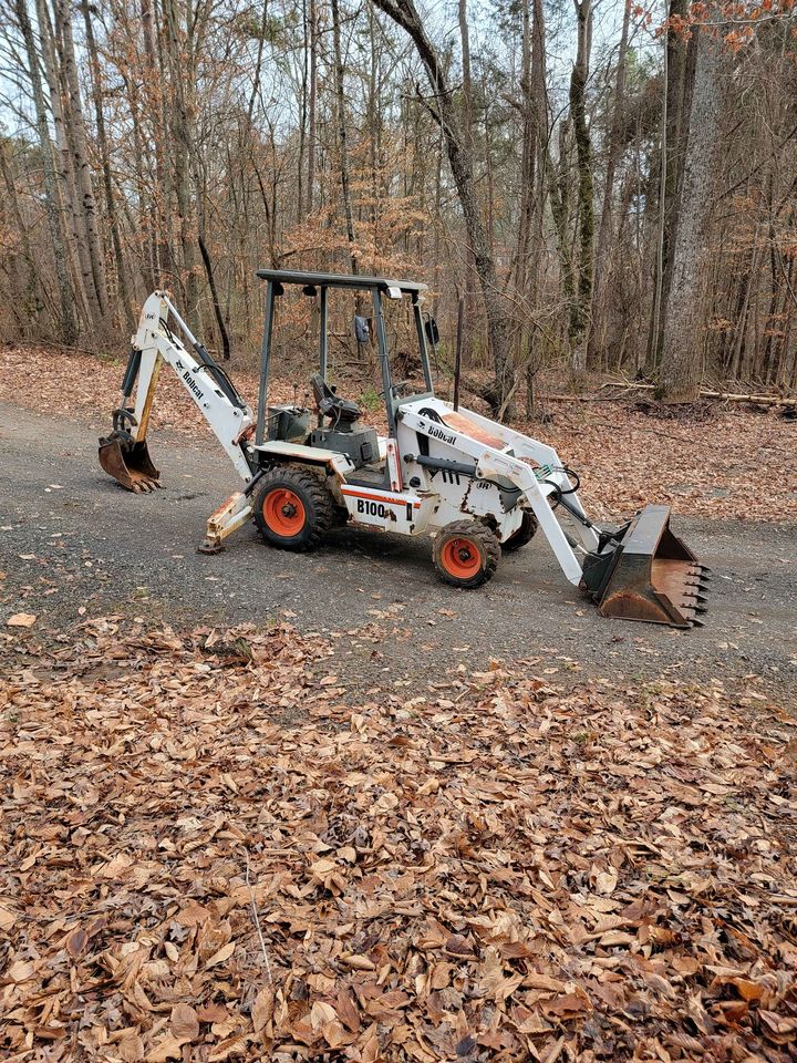 2002 Bobcat B100 Mini Backhoe