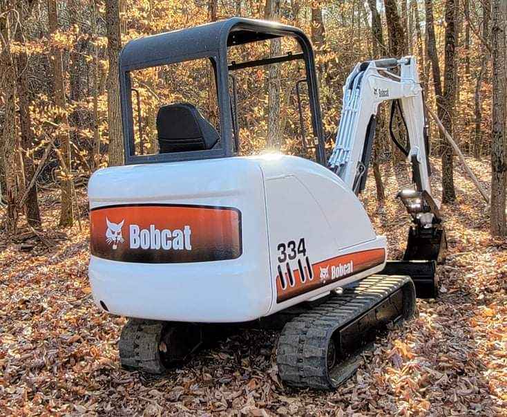 2002 Bobcat 334 Excavator w/ Hydraulic Thumb